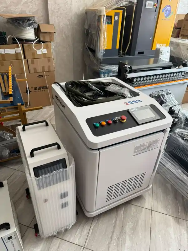 Machine de soudure laser 1500W pour inox et acier